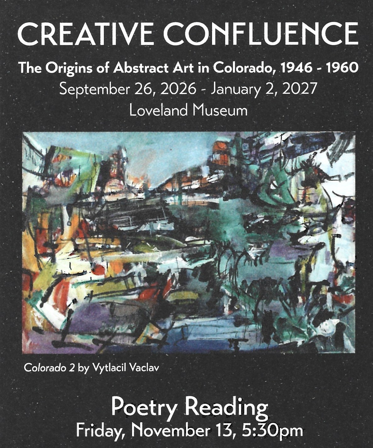 Exhibition in Loveland, CO Includes Ekphrastic Poetry